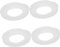 Alipis 4pcs Non-Slip Mug Sleeve Slip Kettle Bottom Sleeve Silicone Coaster for Safe Grip