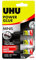 Colle liquide Power glue Uhu - Lot de 3 tubes de 1 g