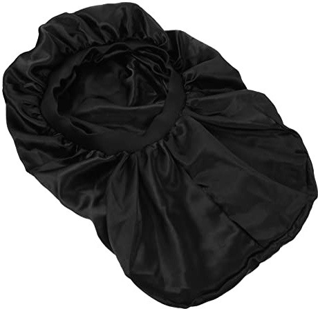 Beavorty Bonnet De Nuit Long Pour Hommes Bonnet De Satin Cheveux Bouclés Couvre-chef De Couchage De Tête De Spa De Cheveux De Salon Chapeau Manquer Soin Des x Bandeau