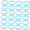 TOYANDONA 100 Pièces Bracelet En Silicone Lumineux Ruban De Poignet Athlétique Bracelets En Silicone Pour Bracelets En Vrac Fournitures De Fête Lueur Coureurs Hommes Bracelet En Caoutchouc