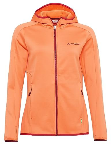 VAUDE Wo Valsorda Fleecejacke, Hoody, Sweet Orange, Größe 36