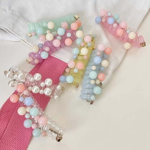 7 Stück Bunte Telefonkabel-Haarbänder, Bunte Telefondraht Haarbänder, Haargummis aus Geflochtenem Telefondraht, Telefonkabel-Haargummis für Mädchen und Damen (7pcs)