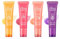 Lip Glowy Balm,4er-Pack Fruit Glowy Lip Balm,Vitamin E Lip Glowy Balm Set Reduziert Lippenlinien,Verbessert Die Lippenfarbe,Spendet Schnell Feuchtigkeit und Lindert Trockene Lippen
