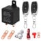 TGKYK Batterietrennschalter 12V mit Fernbedienung, Funkschalter 12V/200A, Batterie Trennschalter Auto, Funkschalter Set mit Fernbedienung, Kill Switch für Auto, RV, Boot, Jacht, Wohnwagen