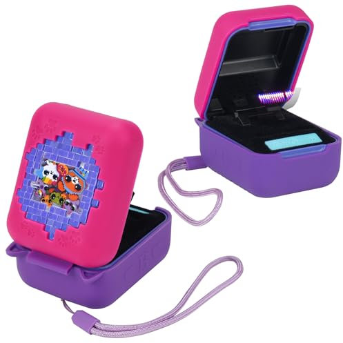 MGZNMTY Silikonhülle für Bitzee interaktives Spielzeug, digitales Haustier und Hülle, Schutzhülle für Bitsy Electronic Gadget Virtual Pet (mehrfarbig)