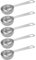 BERYLER® 5PCS 1 Tablespoon(15 mL | 3 Teaspoon | 1/16 Cup | 1/2 oz) Single Measuring Spoon, Stainless Steel Individual Measuring Spoons, Metal Measuring Spoons Only