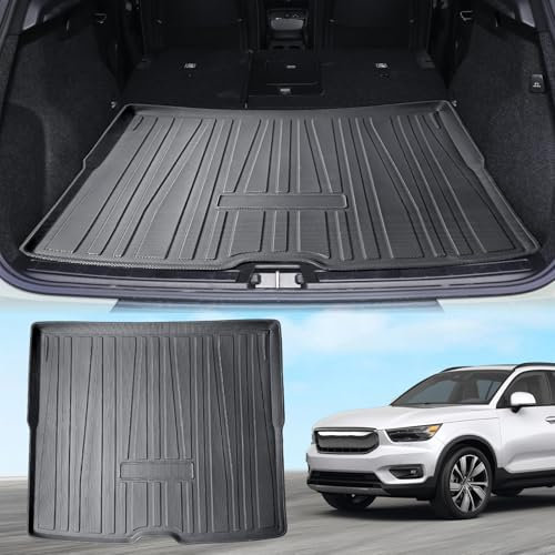 ECOZEN Para Volvo XC40 2018-2025 Alfombrilla de Maletero Antideslizante Plegable - Material TPE 3D - Accesorios Auto (Modelo Normal)