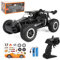 Joellfuner ferngesteuertes Auto, 2.4GHz 1:16 Offroad Monster RC Truck, 2WD 20KM/H RC Buggy mit LED-Licht, wasserdichte ferngesteuert Offroad Spielzeugauto für Kinder Geschenk ab 3 Jahre(schwarz)