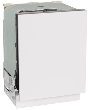 Hisense HV16D5 - Lavavajillas de Integración, Class D, Capacidad 16 Servicios, Alto 81.6cm x Ancho 59.8cm, Secado Automático, Programa Automático, Tercera Bandeja, 15' Lavado Rápido