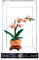 Vitrine en acrylique pour Lego 10343 - Élégante orchidée - Vitrine transparente anti-poussière compatible avec Lego 10343 (vitrine unique) (soulevez la cabine, transparent)