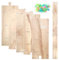 WPPQWP Holz Messlatte Kinder, Height Chart Mit 100 Wandaufkleber, Dekoration Für Baby- & Kleinkinderzimmer, 40-180cm, Stichsäge Design,Wachstumsrekord Für Kinder