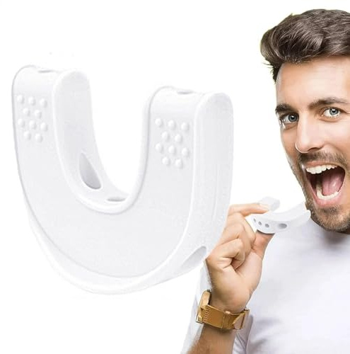 Jaw Trainer Damen - Jawline Exerciser für Männer & Frauen | Doppelkinnreduzierer | Kieferstärkungswerkzeug | Tragbarer Kieferformtrainer zum Straffen der Kieferlinie & Reduzierung des Doppelkinns