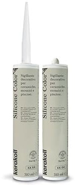 Silicone Color KK 64, Sigillante Decorativo per Ceramiche e Mosaici, 310 ml