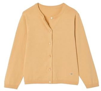 Vertbaudet Mädchen Strickjacke Basics gelb 122