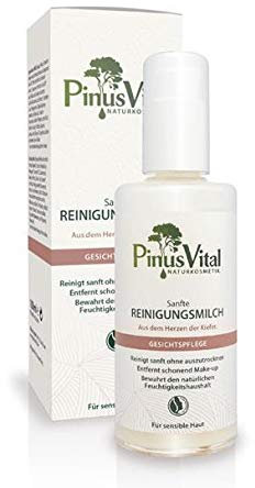 Pinus Vital Naturkosmetik | Sanfte Reinigungsmilch | Reinigt sanft ohne Auszutrocknen | 100 ml