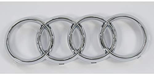 Audi 4H0853605B2ZZ Ringe Emblem Zeichen vorn Kühlergrill Logo chrom
