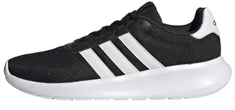 adidas Herren Lite Racer 3.0 Shoes, Core Black / Cloud White / Grey Five, 44 2/3 EU