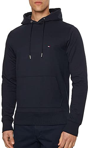 Tommy Hilfiger Sweat À Capuche Homme 1985, Bleu (Desert Sky), M
