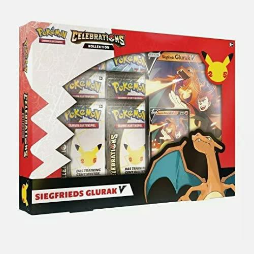 Pokémon 25th Anniversary Celebrations Kollektion V Box (deutsch) (Sammelkartenspiel)