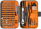 RARTOP Upgraded Precision Screwdriver Set, 130 in 1 with 120 bits Repair Tool Kit, Magnetic Screwdriver Set with Mini Built-in Box for Electronics iPhone Jewelers Game Console Passion Orange
