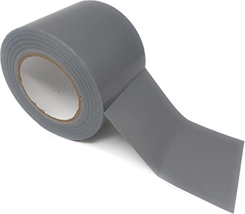 ArmaKit Heavy Duty Duct Tape | 100mm wide x 50M length | Industrial Tape Grade - Strong Gaffer Tape indoor and outdoor use, thick gaffa tape patch and seal tape (Silver)