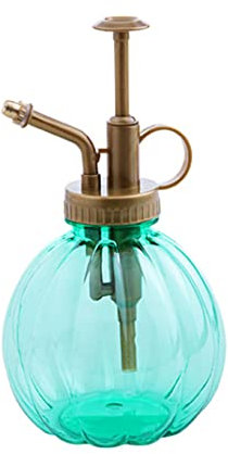 Hilai Arrosage, Mini Brumisateur de Plantes Vintage Style Vaporisateur d'eau avec Pompe Supérieure Petit Arrosoir pour Plantes d'Intérieur en Pot Vert