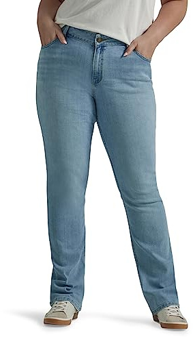 Lee Jeans Bootcut da Donna Regular Fit, Osservazione del Cielo, 38