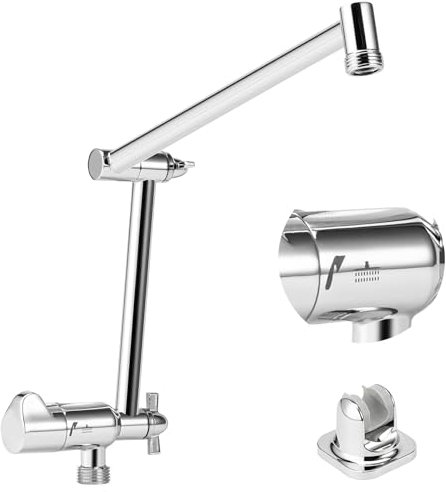 Shower Extension arm-silver