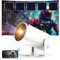 Hd Projector 4k Mirroring Same Screen Function, Airplay Projector Projector With Wifi And Bluetooth, Qiaolet Mini Projector Ceiling Movie Projector