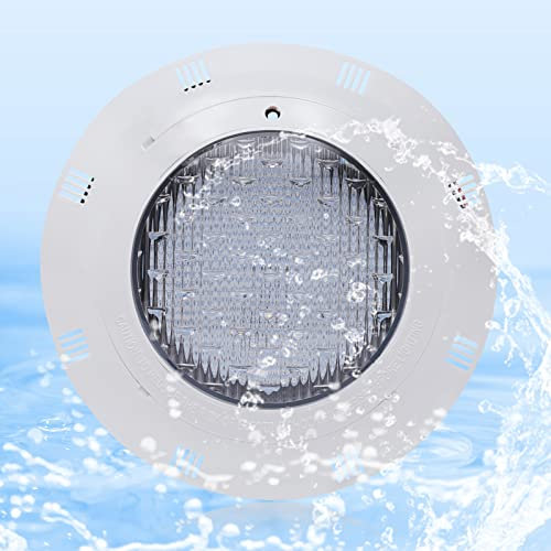 RUETERY 45W 12V RGB LED Poollicht, Poolbeleuchtung Unterwasser, Multi Color Wasserdichte Nachtlicht Lampe mit Fernbedienung, für Schwimmbädern, Wasserspielen, Wasserparks