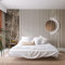 NAWVNMI Photo Wallpaper European Style - Peel and Stick Self-Adhesive Retro Wall Mural Decoration Geometric Marble Removable Wallpaper for Walls Bedroom Living Room Bathroom
