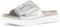 Gabor Damen Pantoletten, Frauen Slipper,Best Fitting,sandalen,freizeitschuhe,schlupfschuhe,schluepfschuhe,slides,slip-ons,silber,39 EU / 6 UK