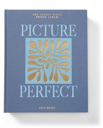 Printworks Fotoalbum aus Stoff, 28 x 21 cm, 30 Seiten, Blau