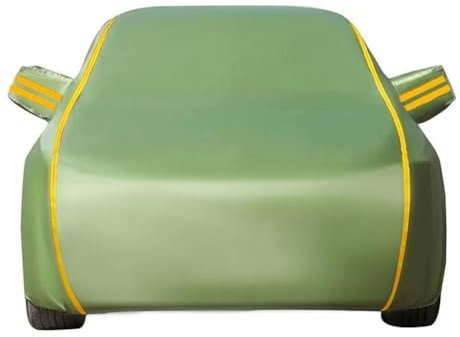 YOYIFA Autoabdeckung Für Mercedes SLK-Class R171, Allwetter-Schutzhülle für Autos im Freien mit reflektierenden Streifen, Schutz vor Schnee, Sonne, Staub und UV-Strahlung(Green)