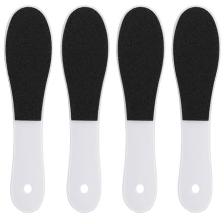 4 Pcs Double-Sided Foot File,Emery Boards for Feet File,Foot Rasp Manicure File,Foot Rasp Files,Hard Skin Files,for Hard Skin for Wet Dry Cracked Feet Removing Dead Skin Foot Care