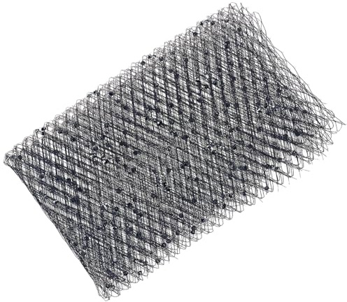 BENECREAT Vogelkäfig Schleiernetzstoff Russischer Millinery Netzstoff Tüllstoff Netzhut Schleier Mit Diamanten Für Hochzeitsdekoration DIY Brautschleier