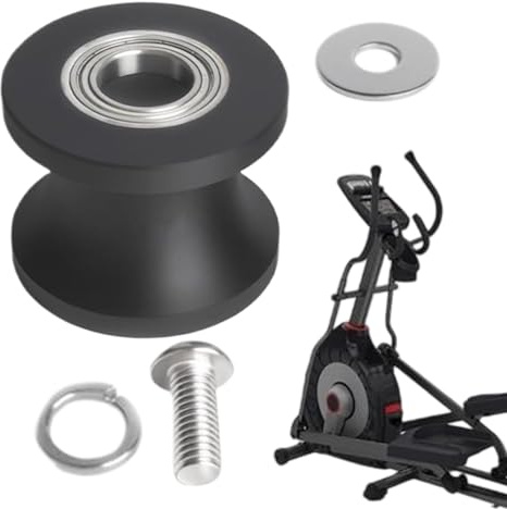 Die Rolle Für Den Ellipsentrainer - Geräuscharme Gleichmäßige Vormontierte Teile, Ersatzrad Zubehör Für Crosstrainer Und Heimtrainer, Langlebige Laufräder Für Fitnessgeräte Zuhause | Training Im