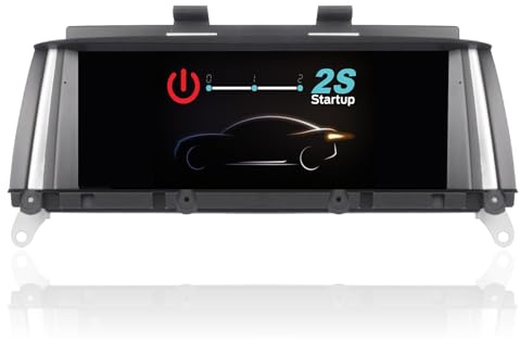 YZKONG Radio Coche Arranque 3 Segundos Actualización Sistema Compatible con BMW Serie X3/X4/F25/F26 CIC iDrive | CarPlay & Android Auto | Conserva Todas Las Funciones Originales del Coche.