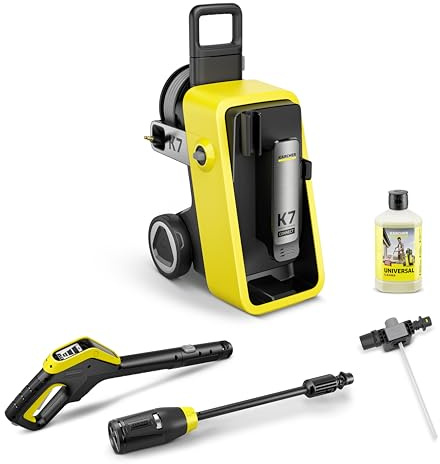 Kärcher idropulitrice K 7 Comfort Premium Connect, pressione: max 180 bar, portata: 600 l/h, superficie: 60 m²/h, tubo ad alta pressione extra flessibile, avvolgitubo, controllo tramite app