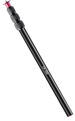 Asixxsix Tripod Extension Pole, 40inch Tripod Extender Rod, Aluminium Center Column Gimbal Extension Pole Telescopic Stick Rod, Compatible with, Monopod, Gimbal, Camera