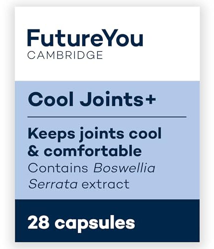 Cool Joints+ Boswellia Serrata Capsules – 28 Day Supply for Comfortable Joints – Boswellia and Manganese Supplement by FutureYou Cambridge