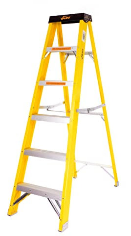 Vaunt 6 Tread Fibreglass Step Ladder - 1.67m