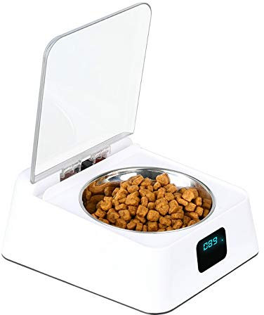 Chien et chat alimentation automatique pour animaux domestiques distributeur de nourriture infrarouge capteur automatique couvercle anti-humidité bol intelligent