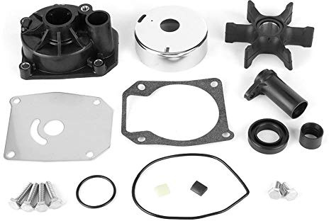 Reparatur des Wasserpumpenlaufrads, Wasserpumpen-Laufradsatz, Reparatursatz für Wasserpumpen-Laufräder aus Edelstahl Passend für Evinrude 60 65 70 75 PS OE: 432955