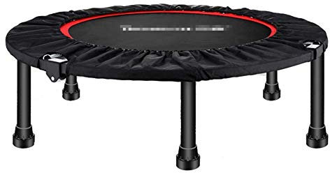 TBTBGXQ Fitness-Trampoline, Tragkraft 300 kg, faltbar, starke Elastizität, Rebounder Trampolin für Balkon, Garten, Fitnessstudio, 127 cm