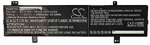 vhbw batteria compatibile con Asus VivoBook 15, 15 F505Z, 15 X505B, 15 X505BA, 15 X505Z laptop, notebook (3500mAh, 11.52V, Li-Poly)