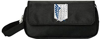 LKY STAR Anime AOT Federmäppchen, Studenten Teen Cartoon Große Kapazität Federtasche Geeignet für Mädchen Jungen Teen Geschenk