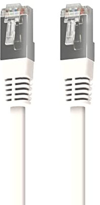 APM Câble Ethernet Cat 6, 15M, RJ45 Réseau 1Gbps 250MHz, Blindé FUTP, Cordon RJ45 Internet, Compatible avec PC Modem Routeur TV Box Xbox Switch PS5 PS4 Gaming, 560350