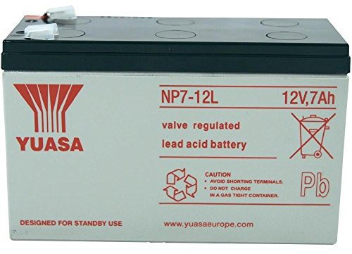Yuasa NP7-12L Lead Acid Battery - 12V, 7Ah General purpose VRLA battery