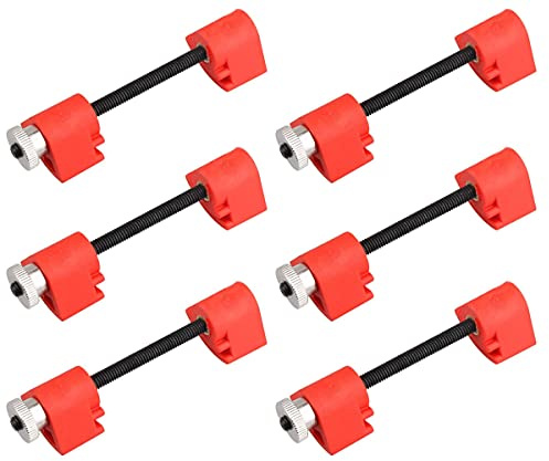 Jiayouy Geigenbauer-Werkzeug für Violinen-Reparatur, 10,2 cm, Rot, 6 Stück